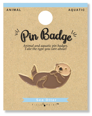 Pin Badge Sea Otter