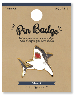 Pin Badge Shark