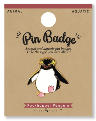 Pin Badge Rockhopper Penguin