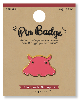 Pin Badge Flapjack Octopus