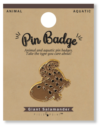 Pin Badge Giant Salamander