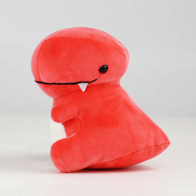 Mochi Fuwa Plush Dino T-Rex Red Small